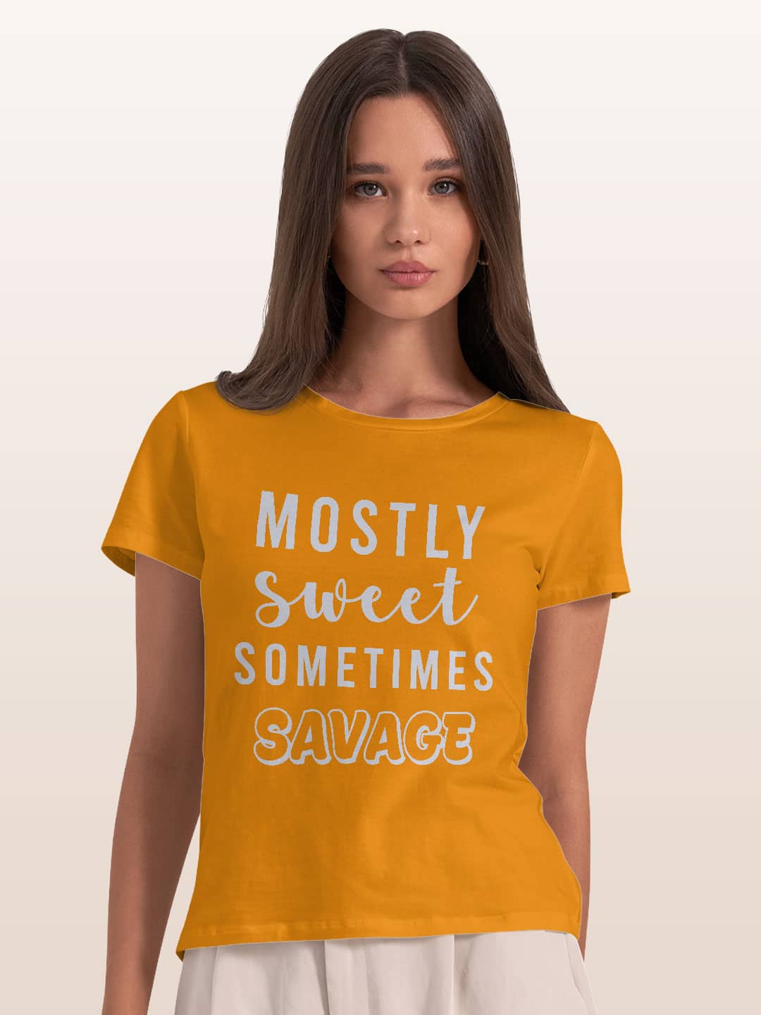 sweetandsavage-womenst-shirt-yellow-medium