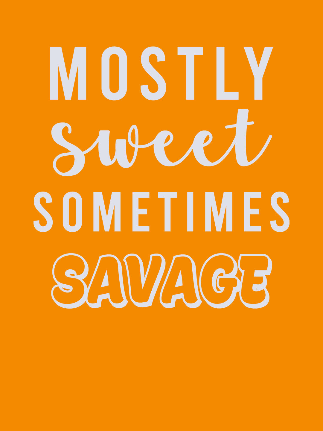Sweet and Savage - Womens T-Shirt Yellow Medium