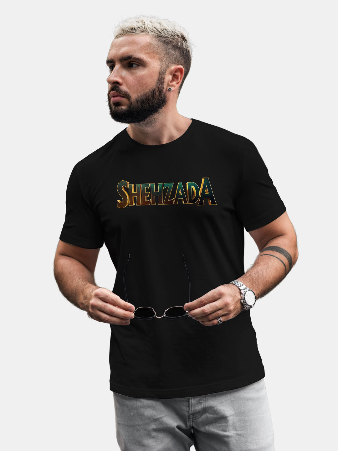 shehzadaprimarylogo-menst-shirt-black-xl