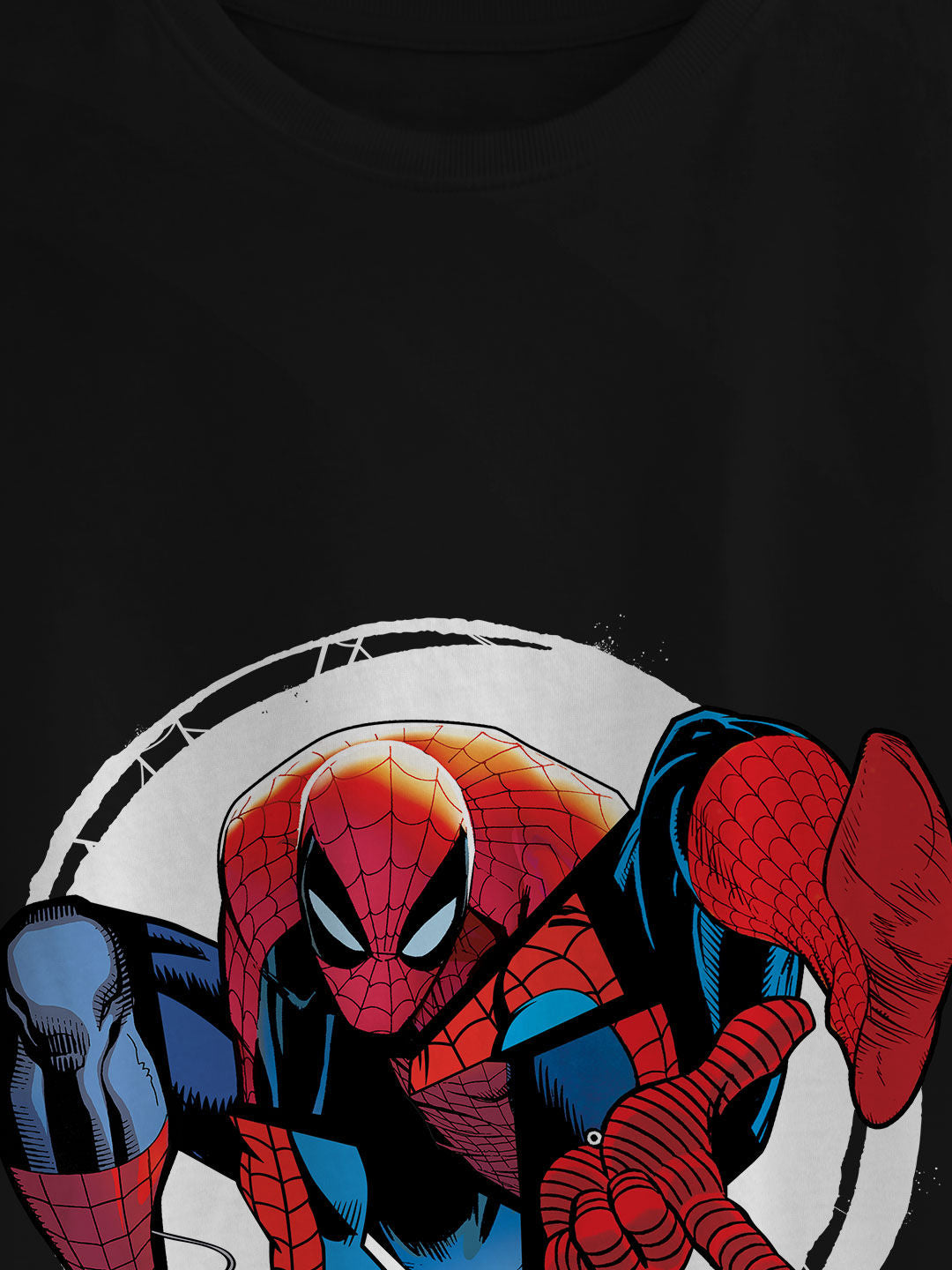 Spidey Comics - Mens T-Shirt - Regular Fit - Black - XXL