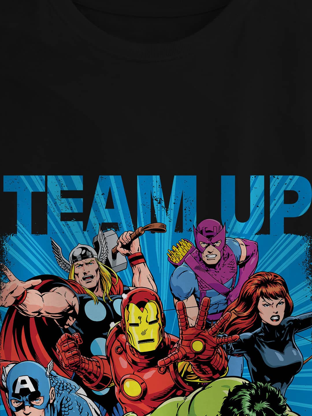 Team Up - Mens T-Shirt Black XXL