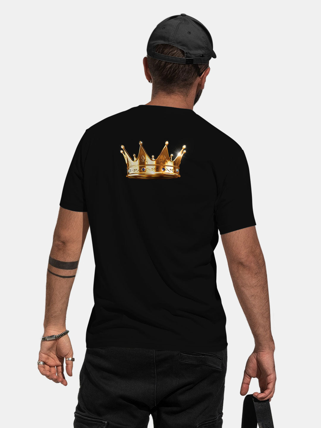 Shehzada Primary Logo - Mens T-Shirt Black Small