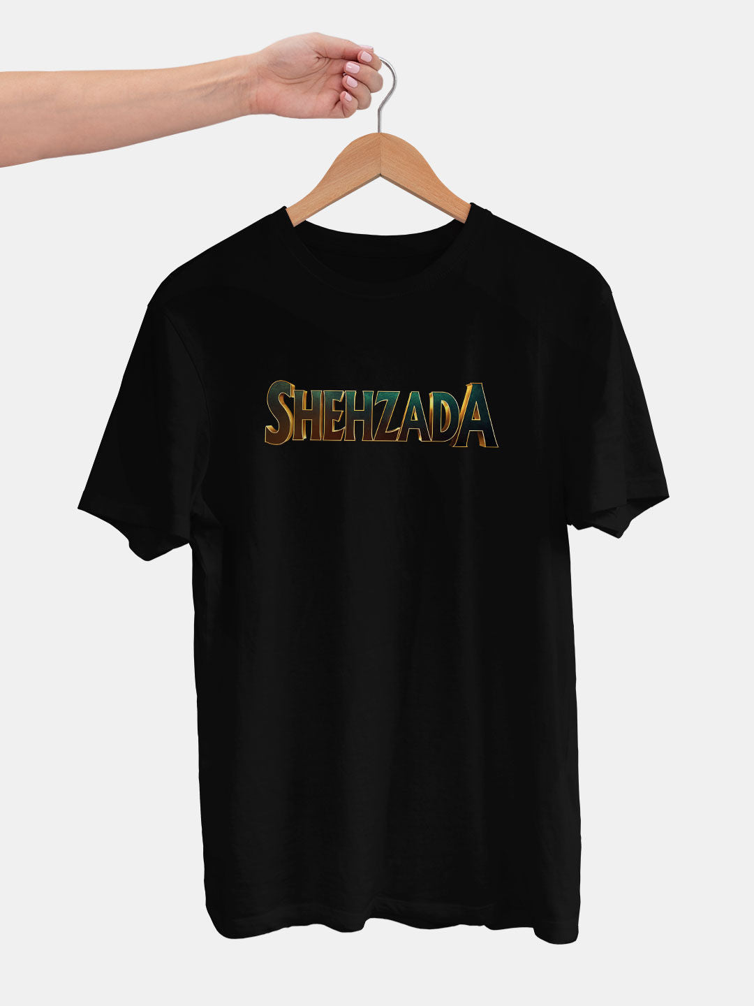Shehzada Primary Logo - Mens T-Shirt Black XL