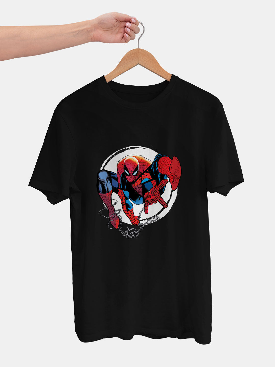 Spidey Comics - Mens T-Shirt - Regular Fit - Black - XXL