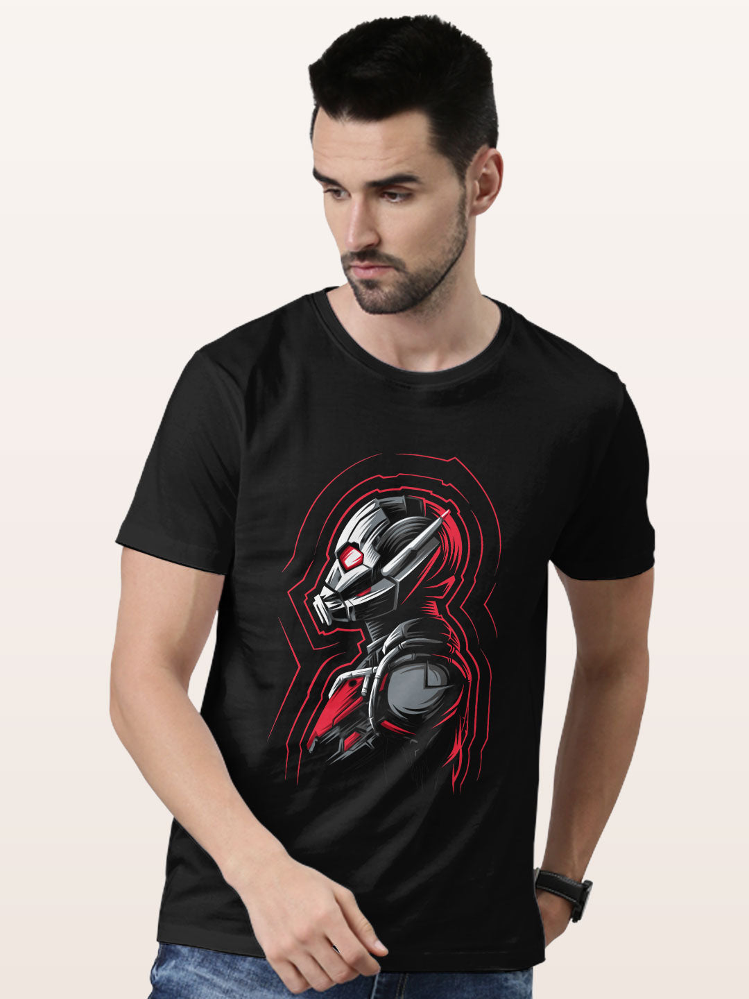 Antman Shrink - Unisex T-Shirt Black Medium