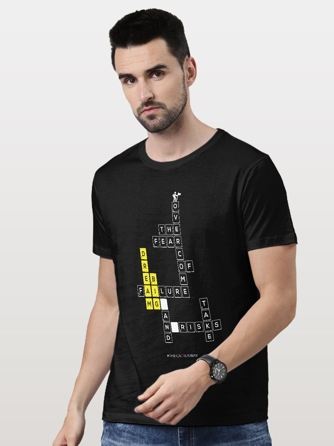 Dream big and take risks - Mens T-Shirts