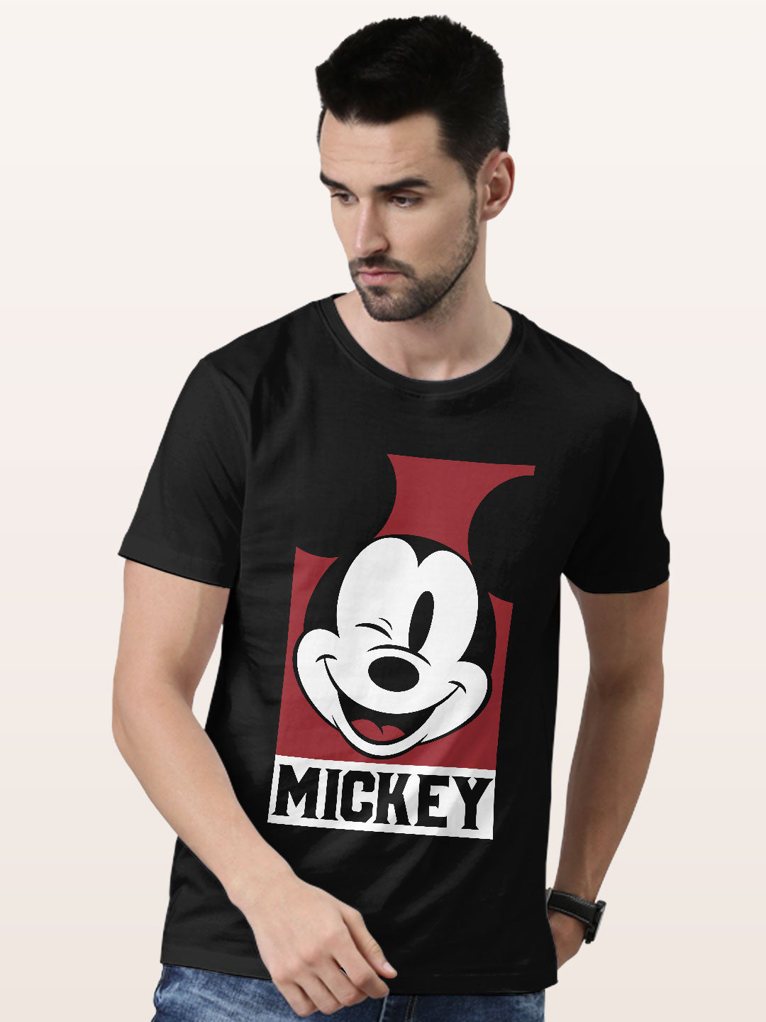 mickeymouseportrait-menst-shirt-black-small