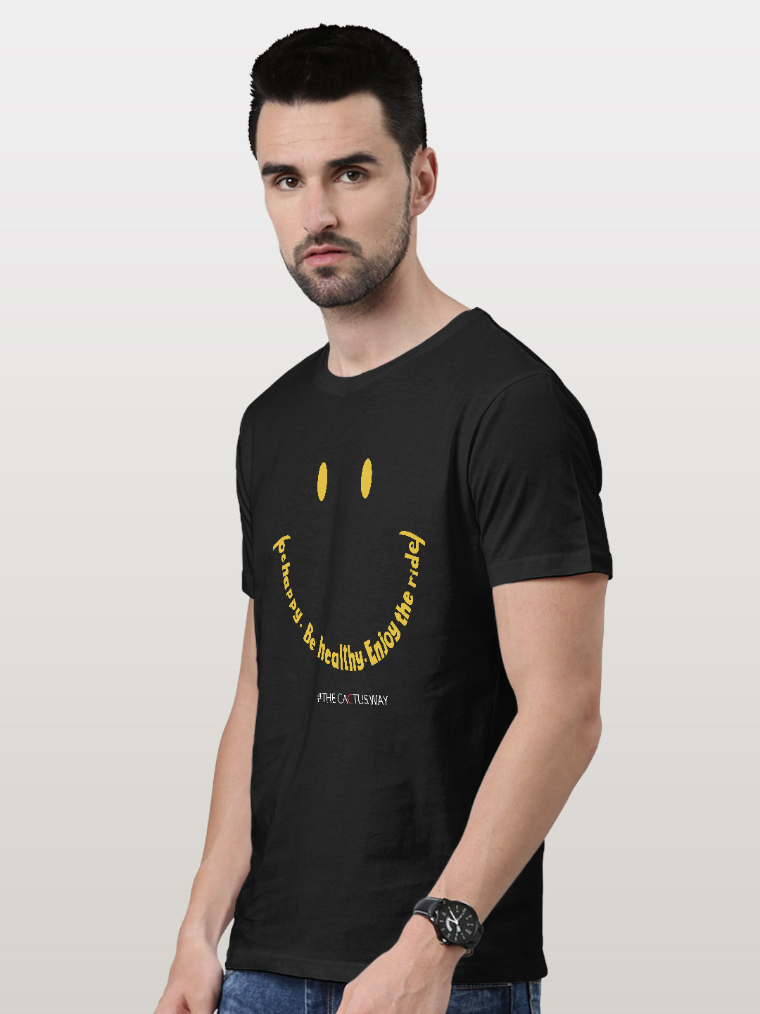 Be happy be healthy - Mens T-Shirts