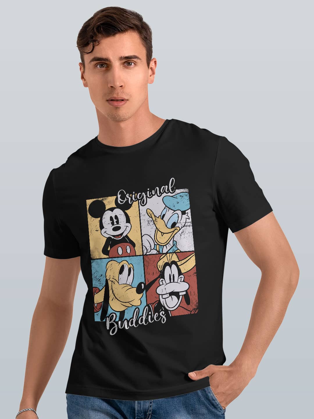 mickeysbuddies-menst-shirt-black-small