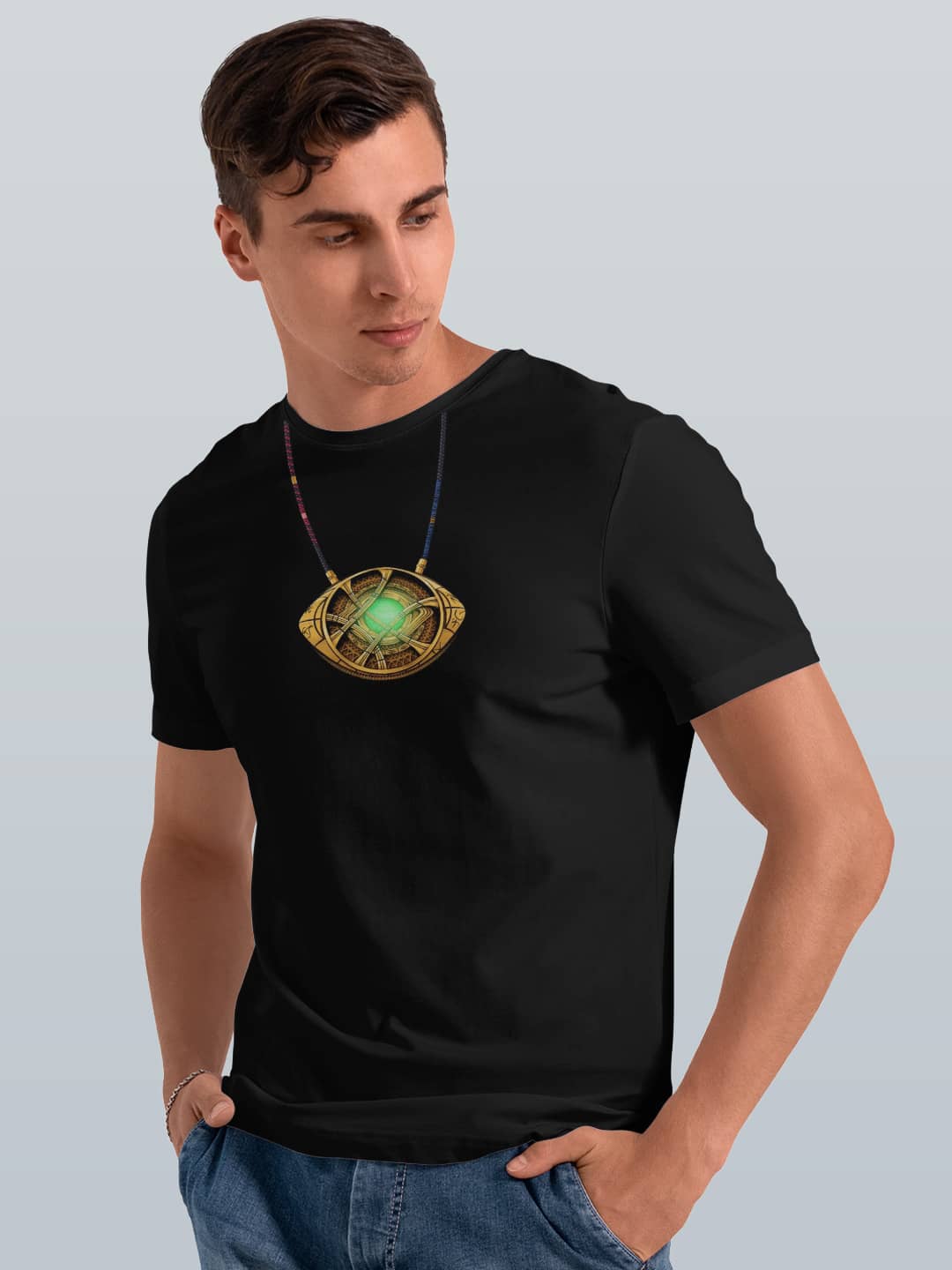 Eye of Agamotto - Mens T-Shirt Black Small