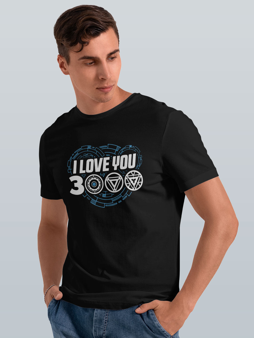 Love you 3000 - Mens T-Shirt Black Small