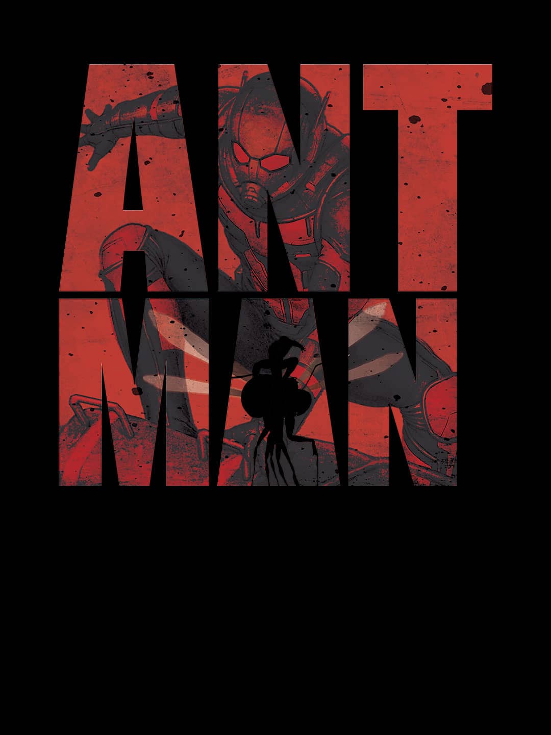 Astonishing Ant Man - Mens T-Shirt Black Small