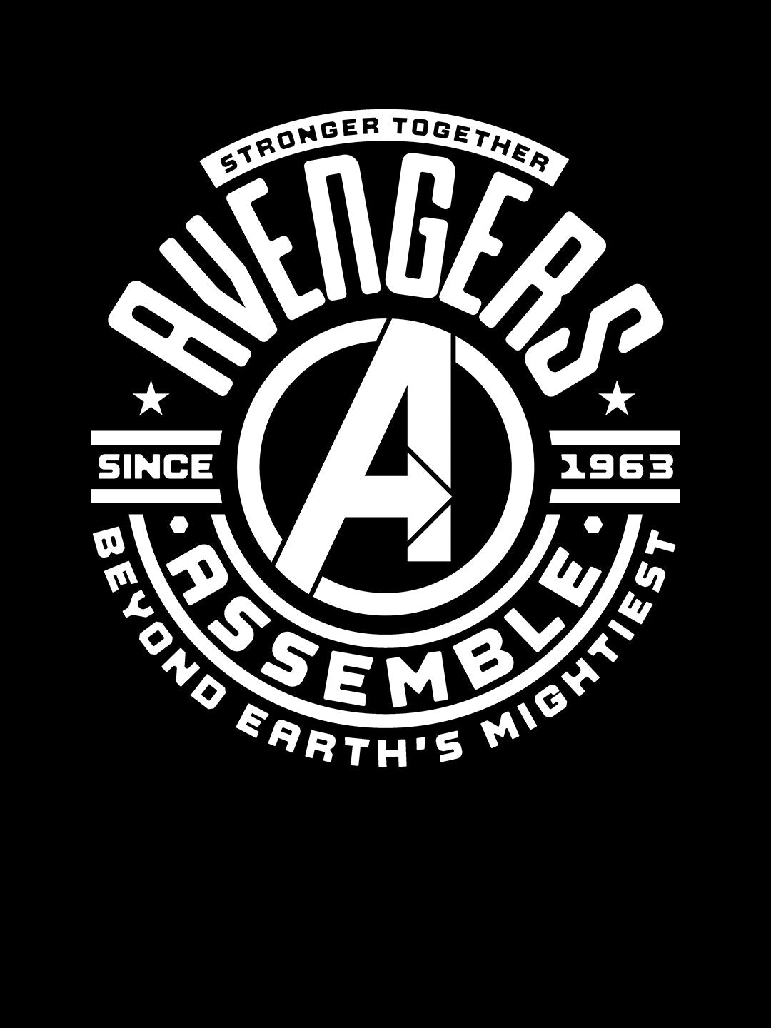 Stronger since 1963 - Mens T-Shirt Black Small