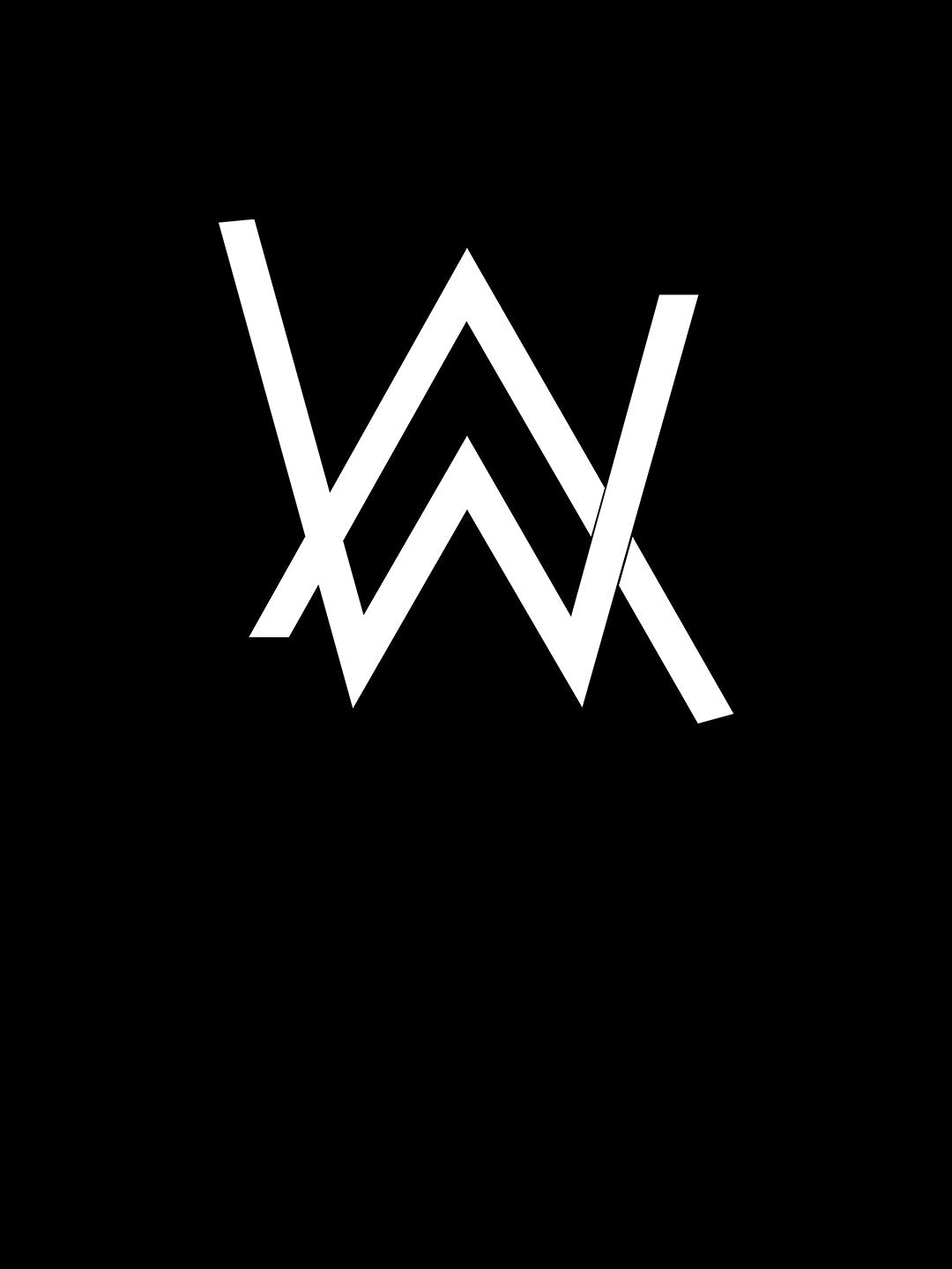 Alan Walker Core Logo - Mens T-Shirt Black 3XL