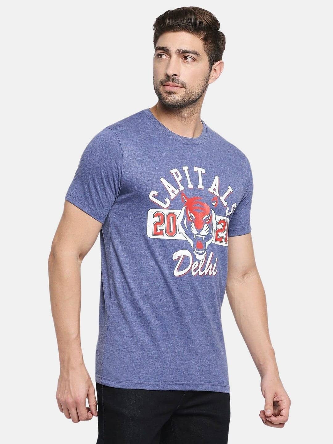 Delhi Capitals 2020 - Mens T-Shirt Blue Small