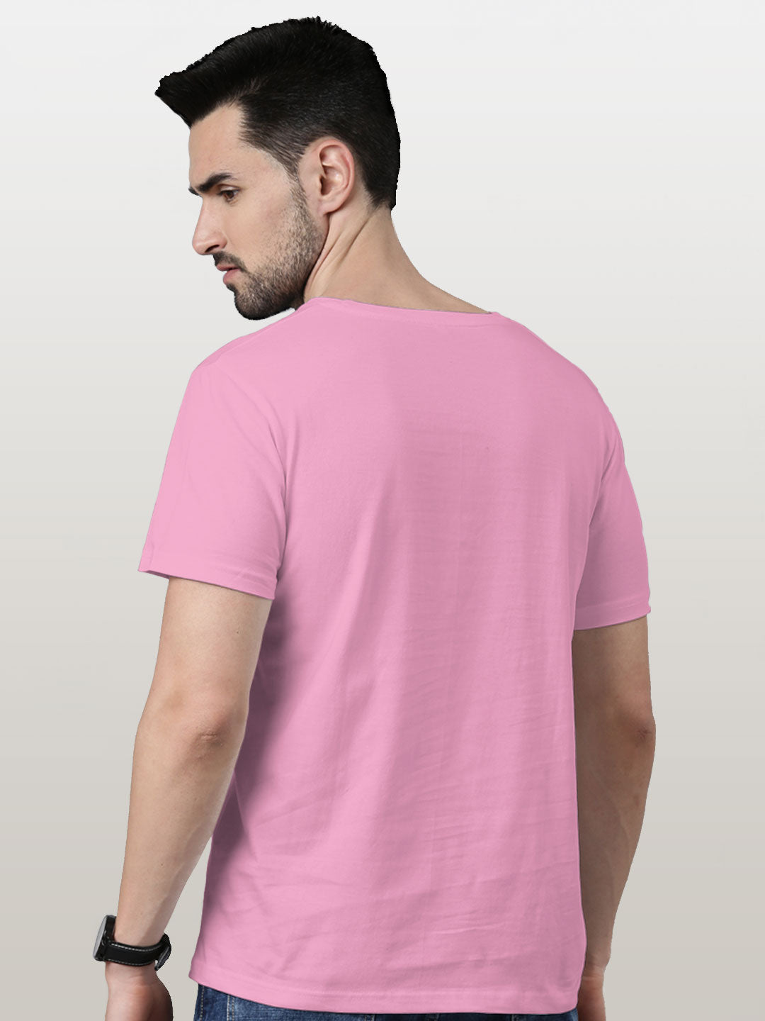 Merry Christmas - Mens T-Shirt Baby Pink Large