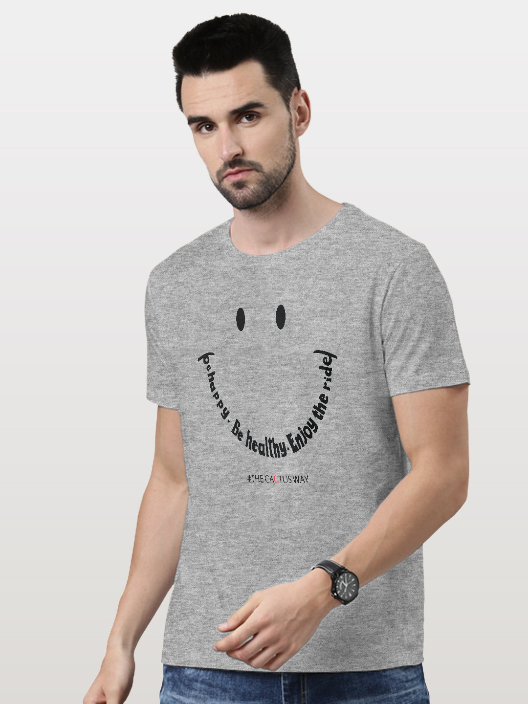 Be happy be healthy - Mens T-Shirts