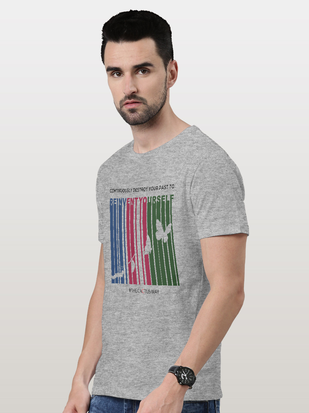 continuouslydestroyyourpast Grey Melange image 4