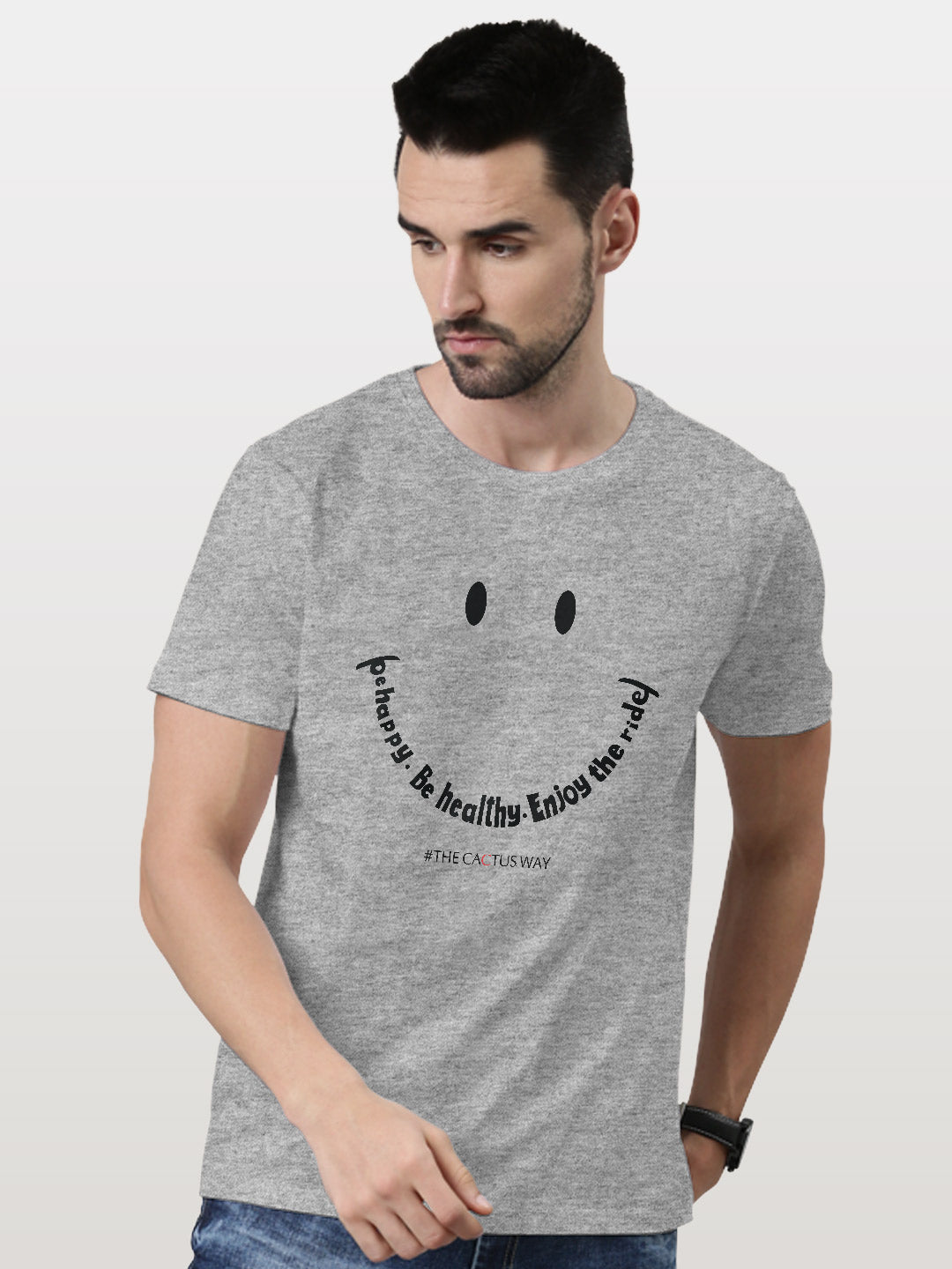 Be happy be healthy - Mens T-Shirts