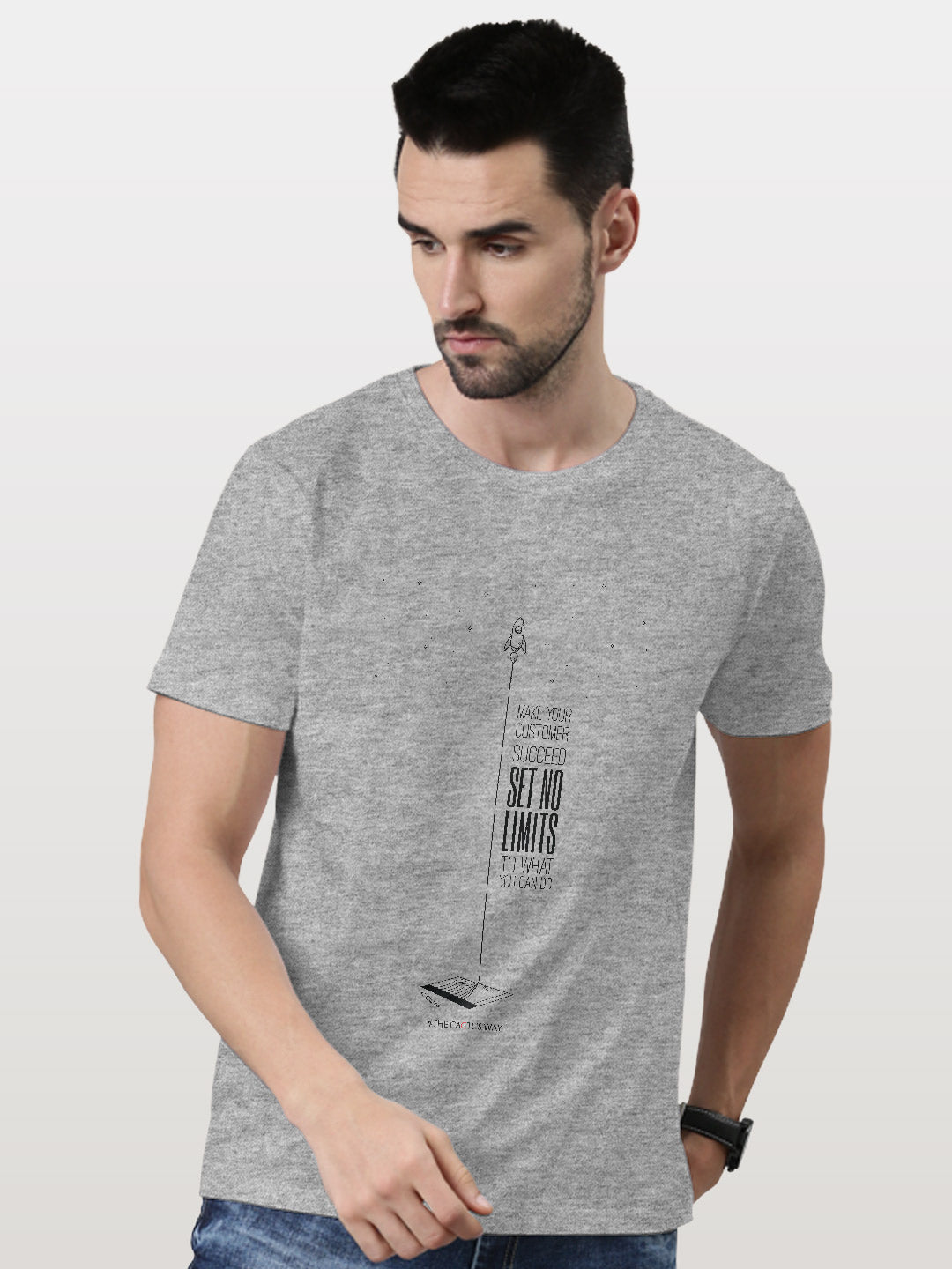 makeyourcustomersucceed Grey Melange image 5