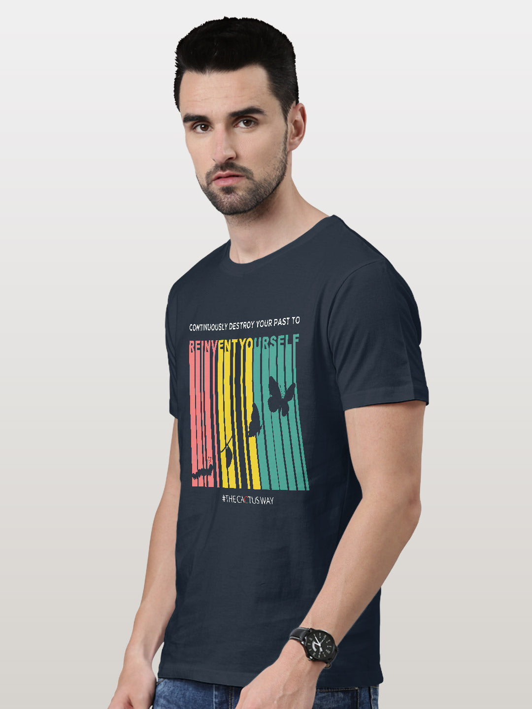 continuouslydestroyyourpast Navy Blue image 4