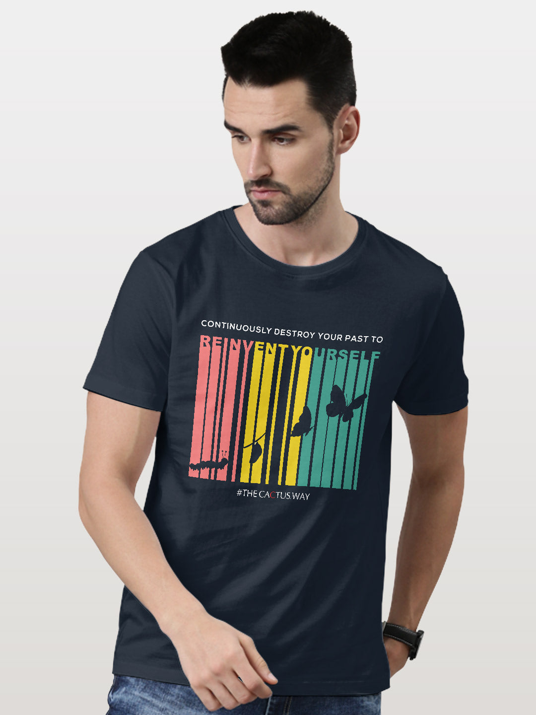 continuouslydestroyyourpast Navy Blue image 5