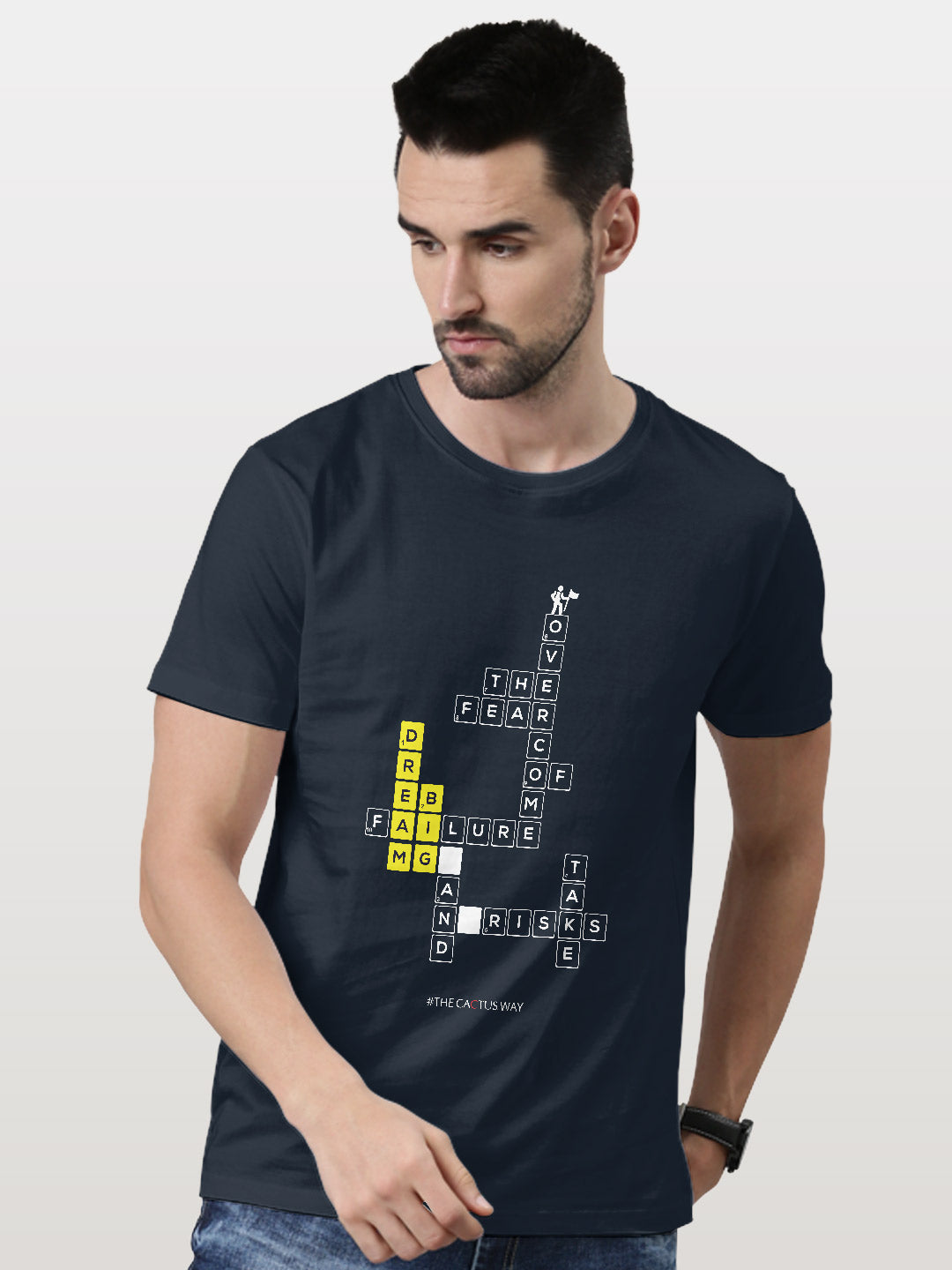 dreambigandtakerisks Navy Blue image 5