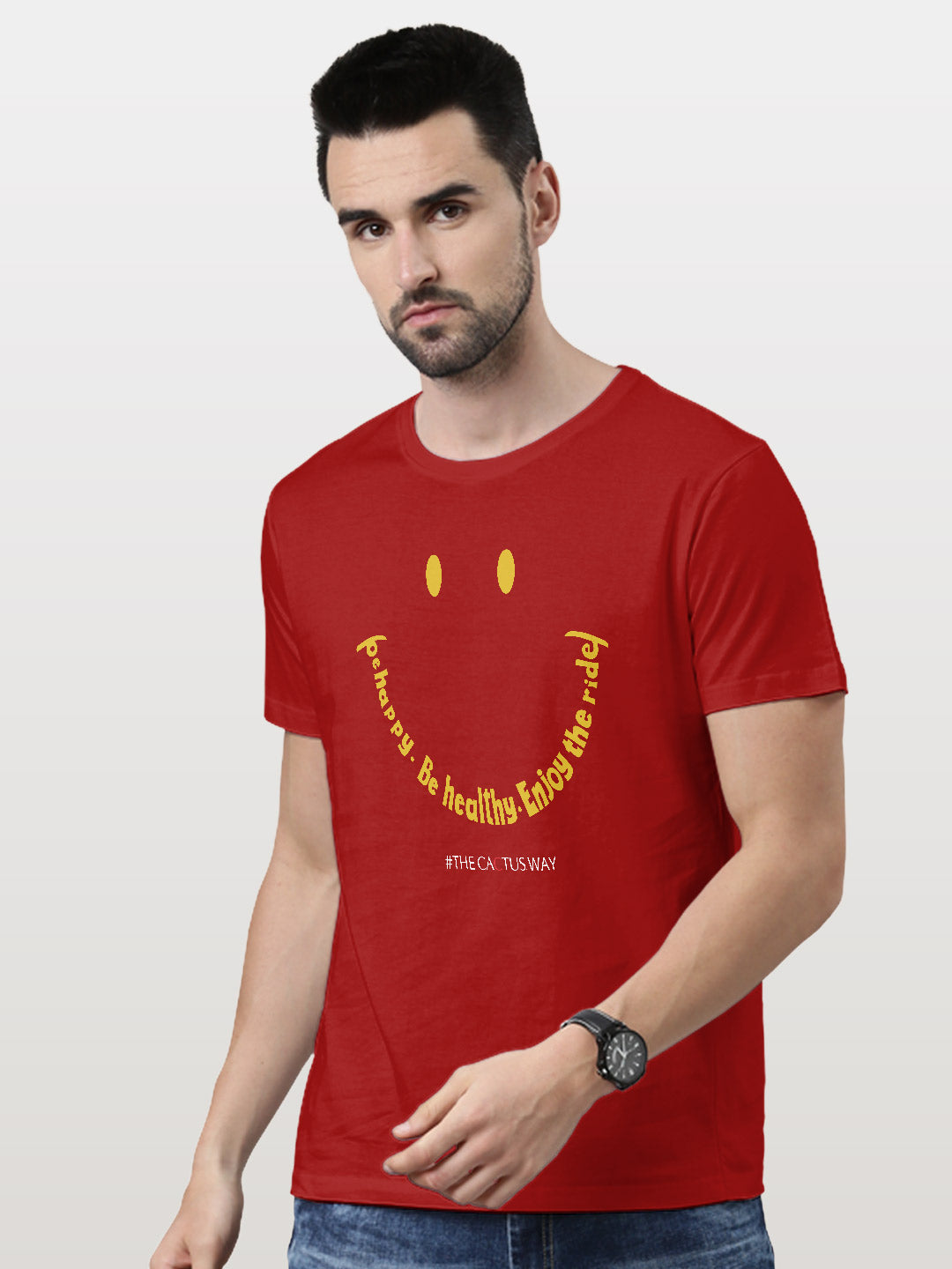 Be happy be healthy - Mens T-Shirts