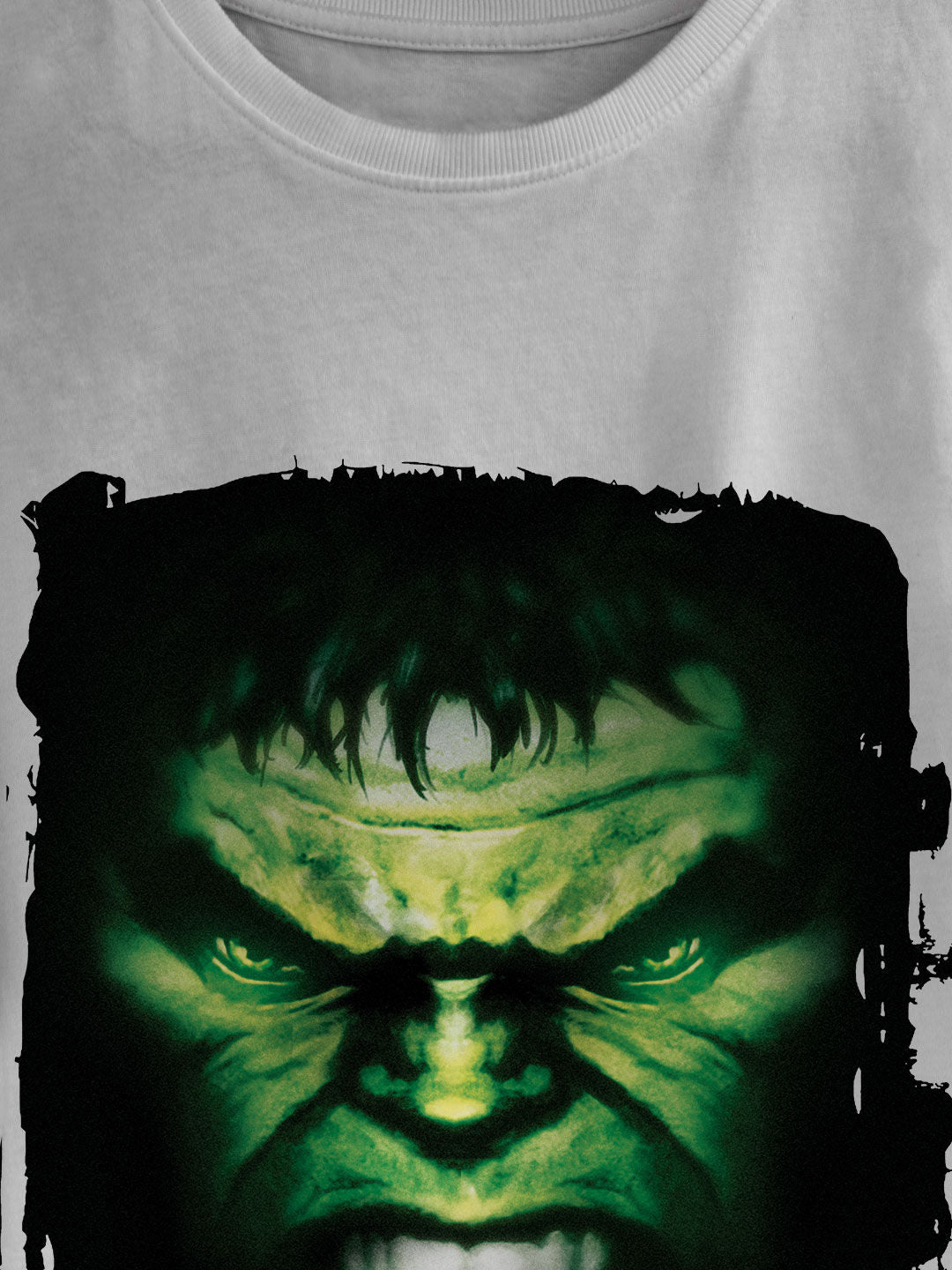 The Hulk - Mens T-Shirt - Regular Fit - White - Large