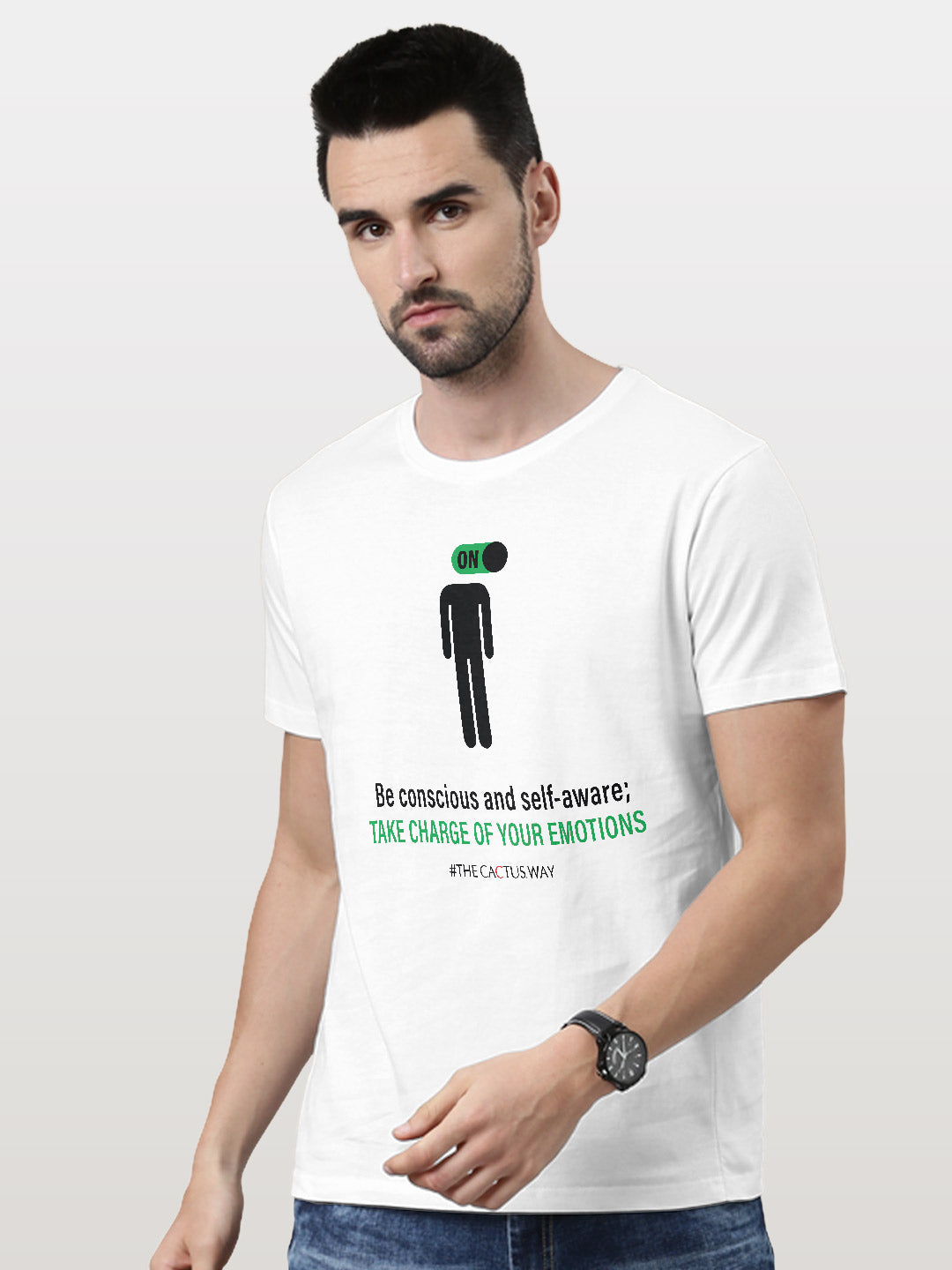 beconciousandselfaware White image 1