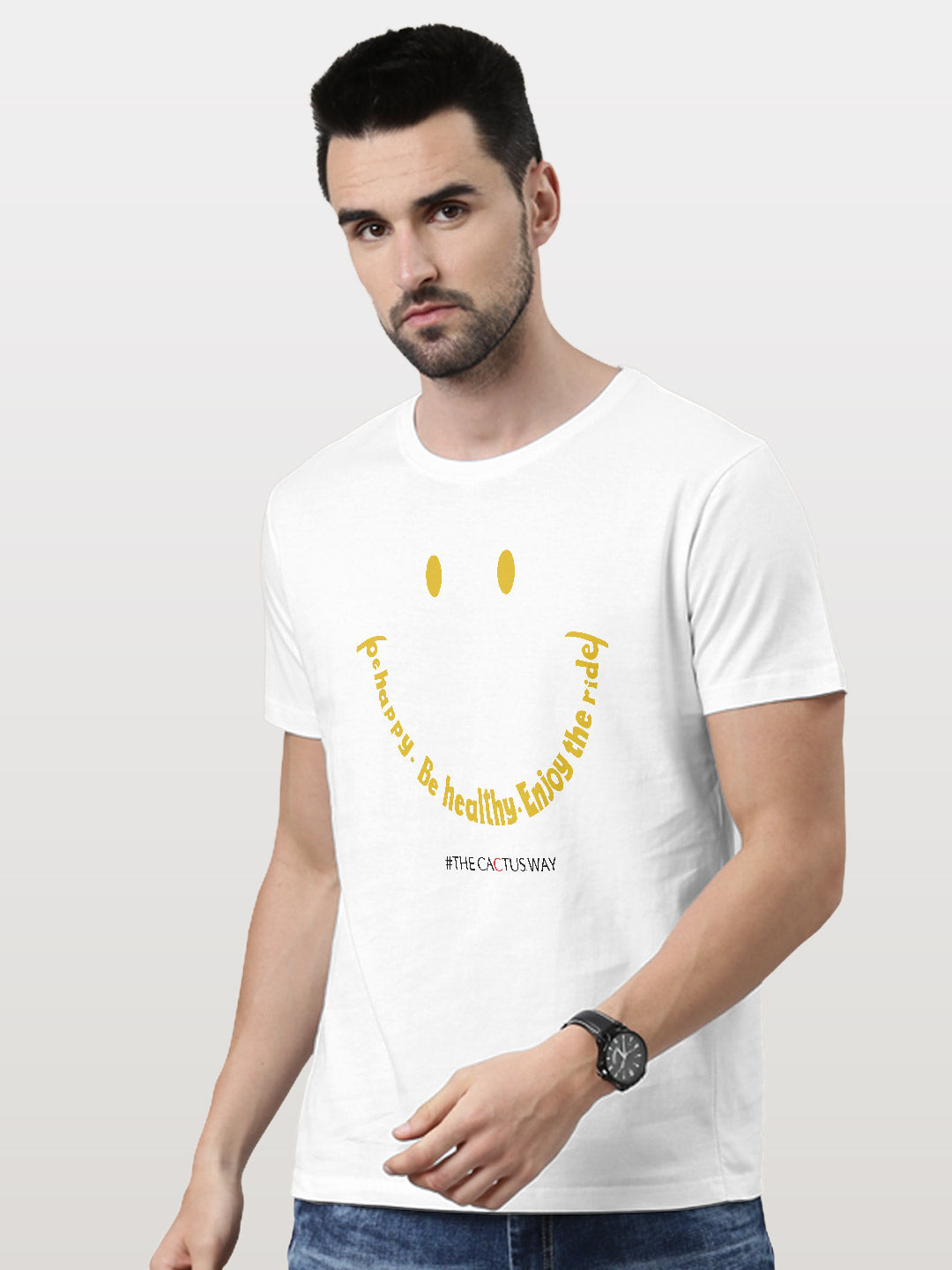 Be happy be healthy - Mens T-Shirts