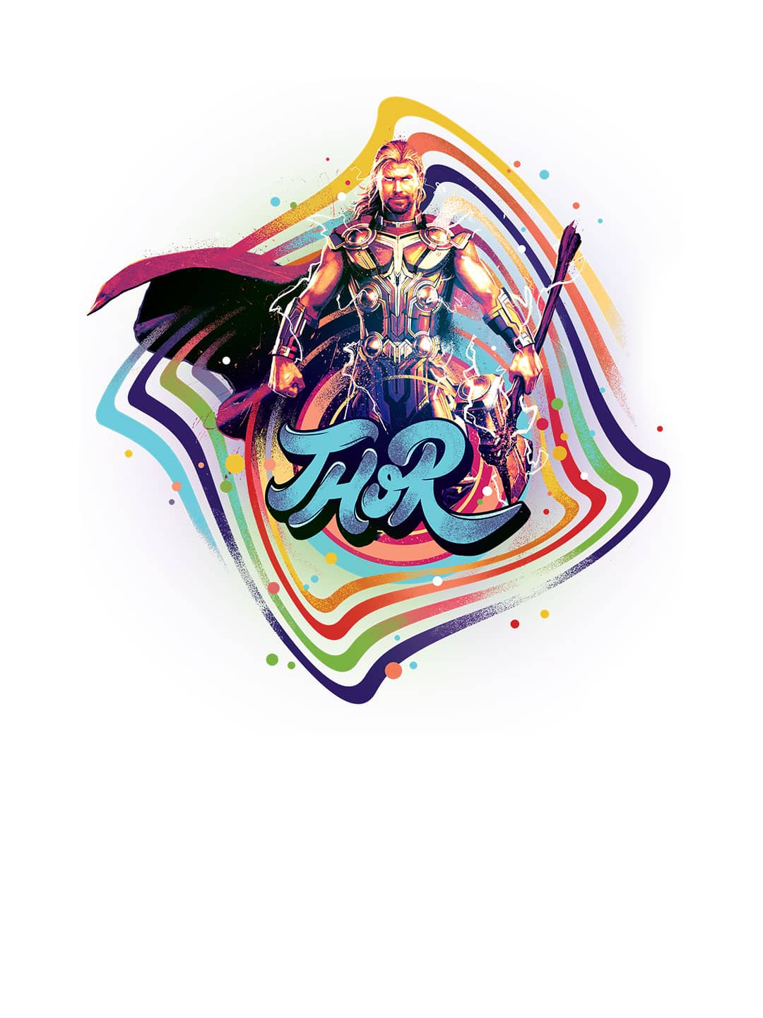 Bifrost Thor - Mens T-Shirt White Medium