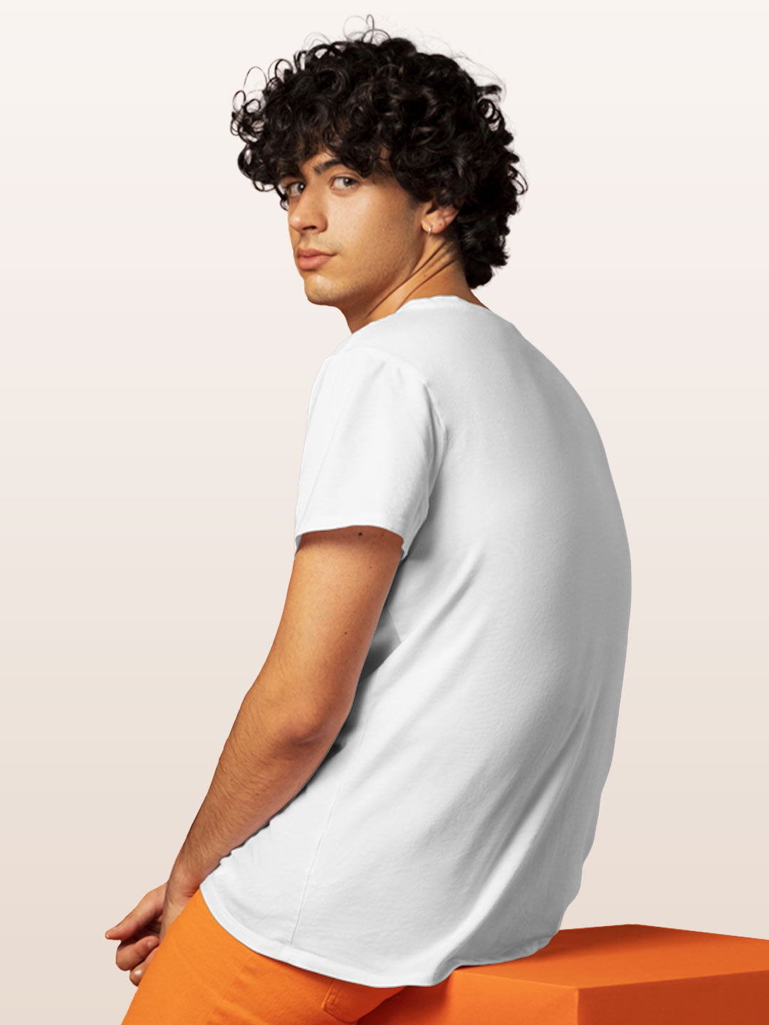 Just Vibing - Mens T-Shirt White Small