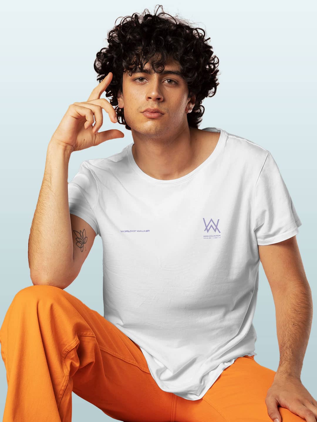 Alan Walker Melting Rose - Mens T-Shirt White XL