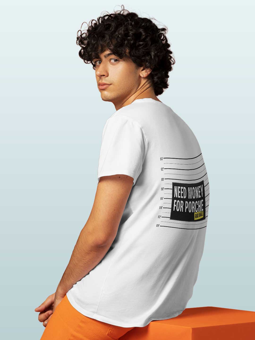 Need Money for Porche - Mens T-Shirt White XXL