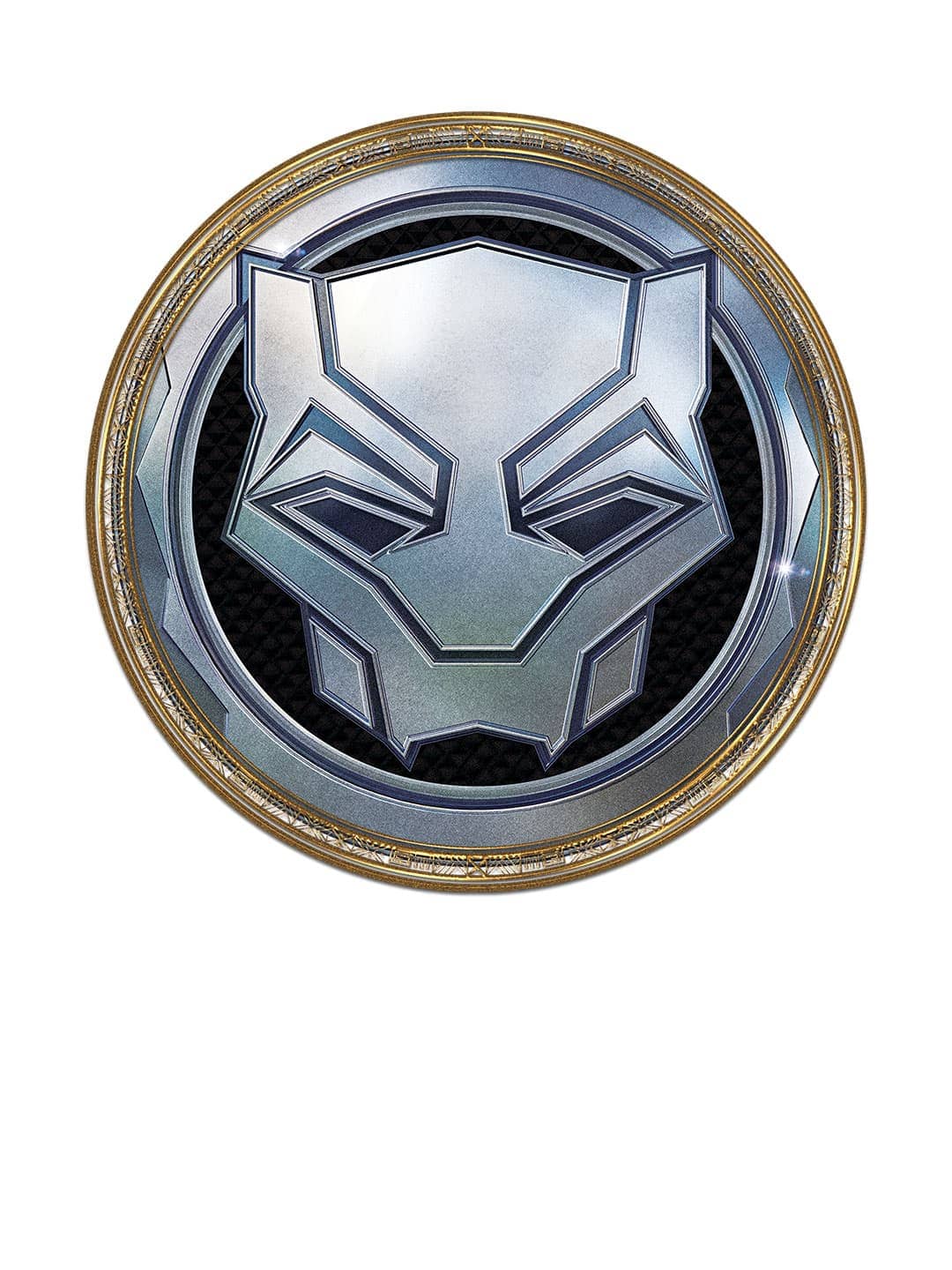 Wakanda Forever Vibranium Gold - Mens T-Shirt White Medium