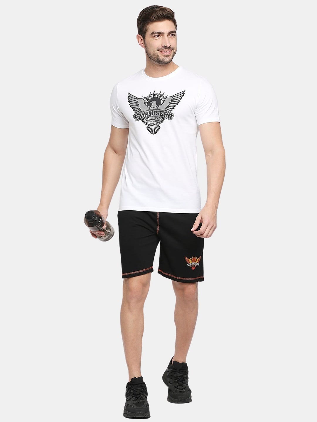 Sunrisers Hyderabad Crest - Mens T-Shirt White XL