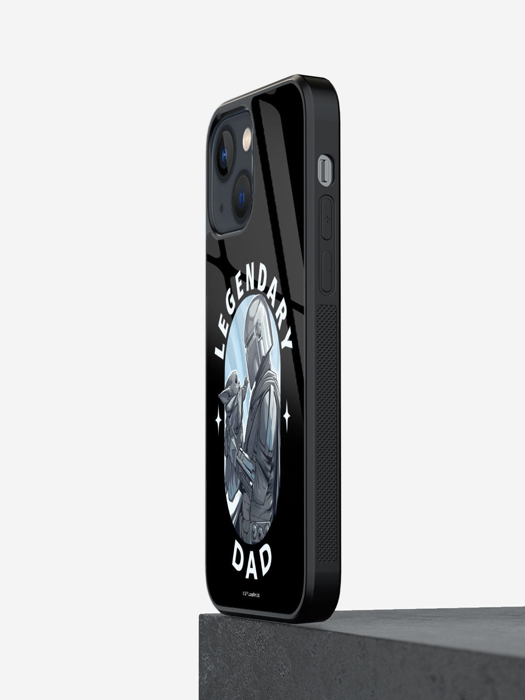 Mandalorian Dad - iPhone 13 Mini Glass Cover