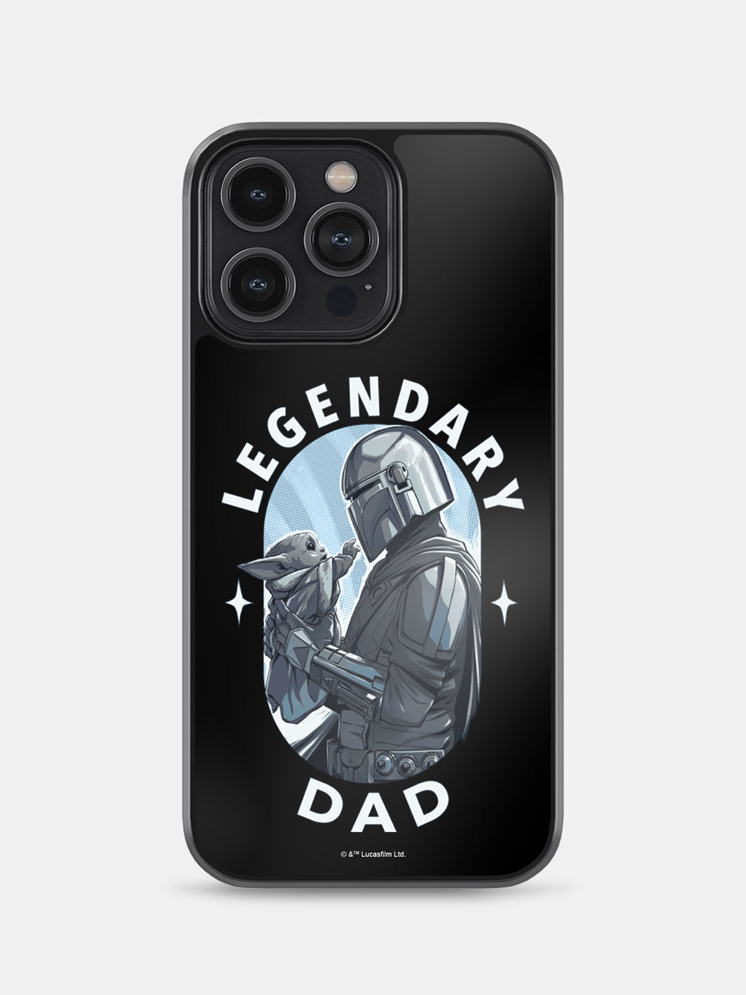 Mandalorian Dad - iPhone 14 Pro Max Cover