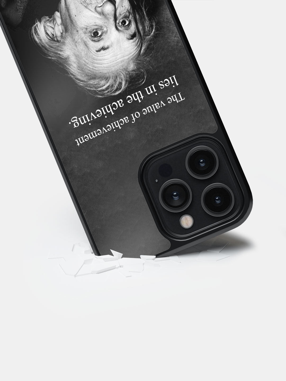 Achieving Albert Einstein - iPhone 14 Pro Max Bumper Cover