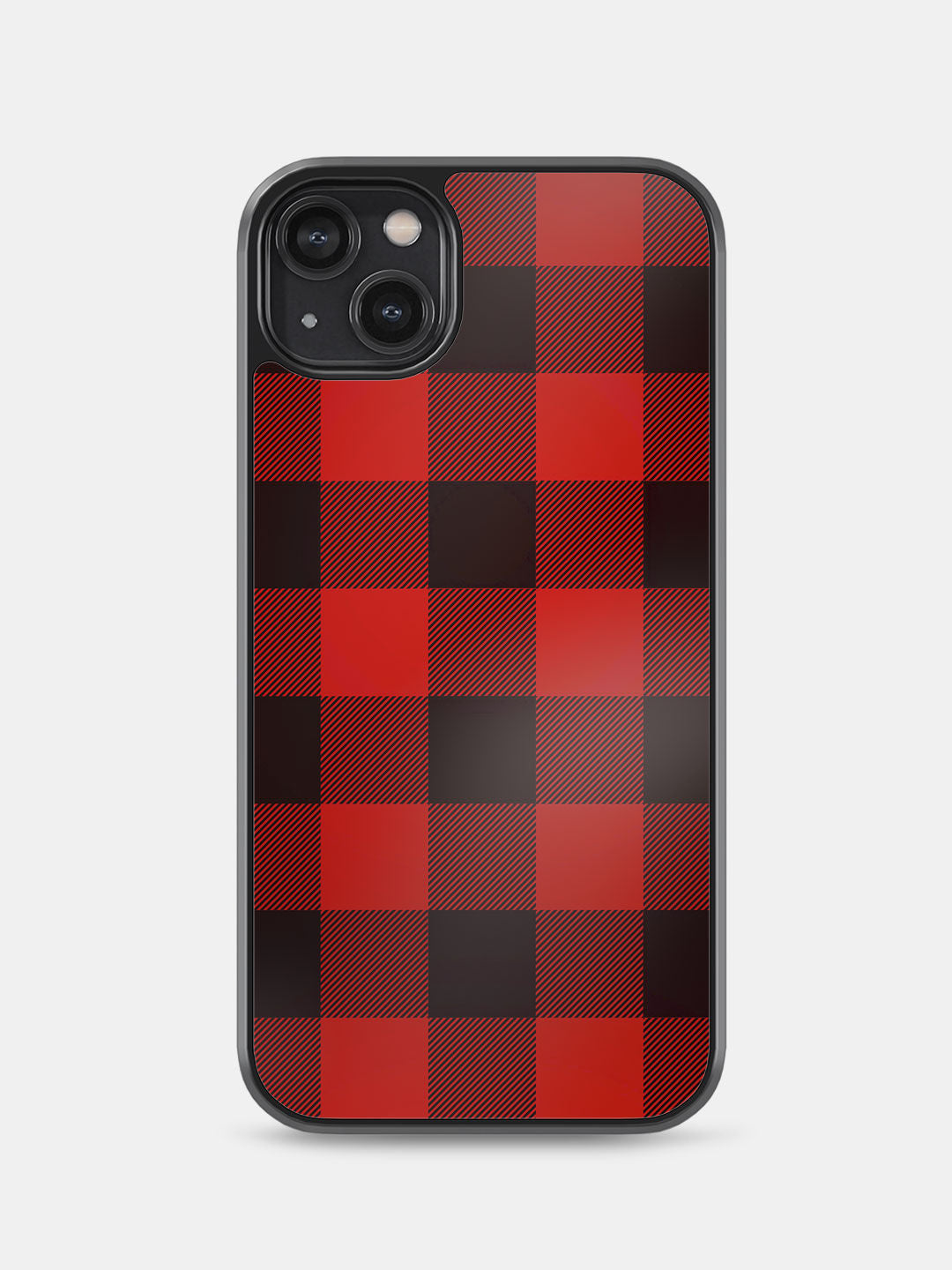 Checkmate Red - iPhone 14 Plus Bumper Cover
