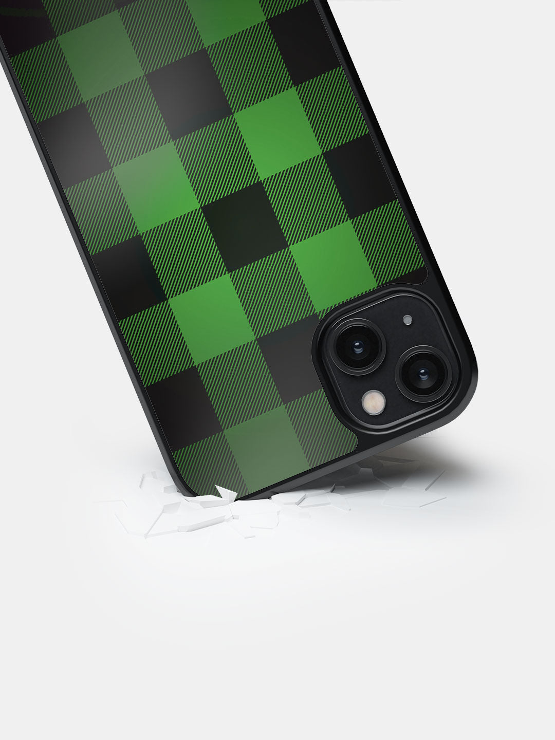 Checkmate Green - iPhone 14 Plus Bumper Cover