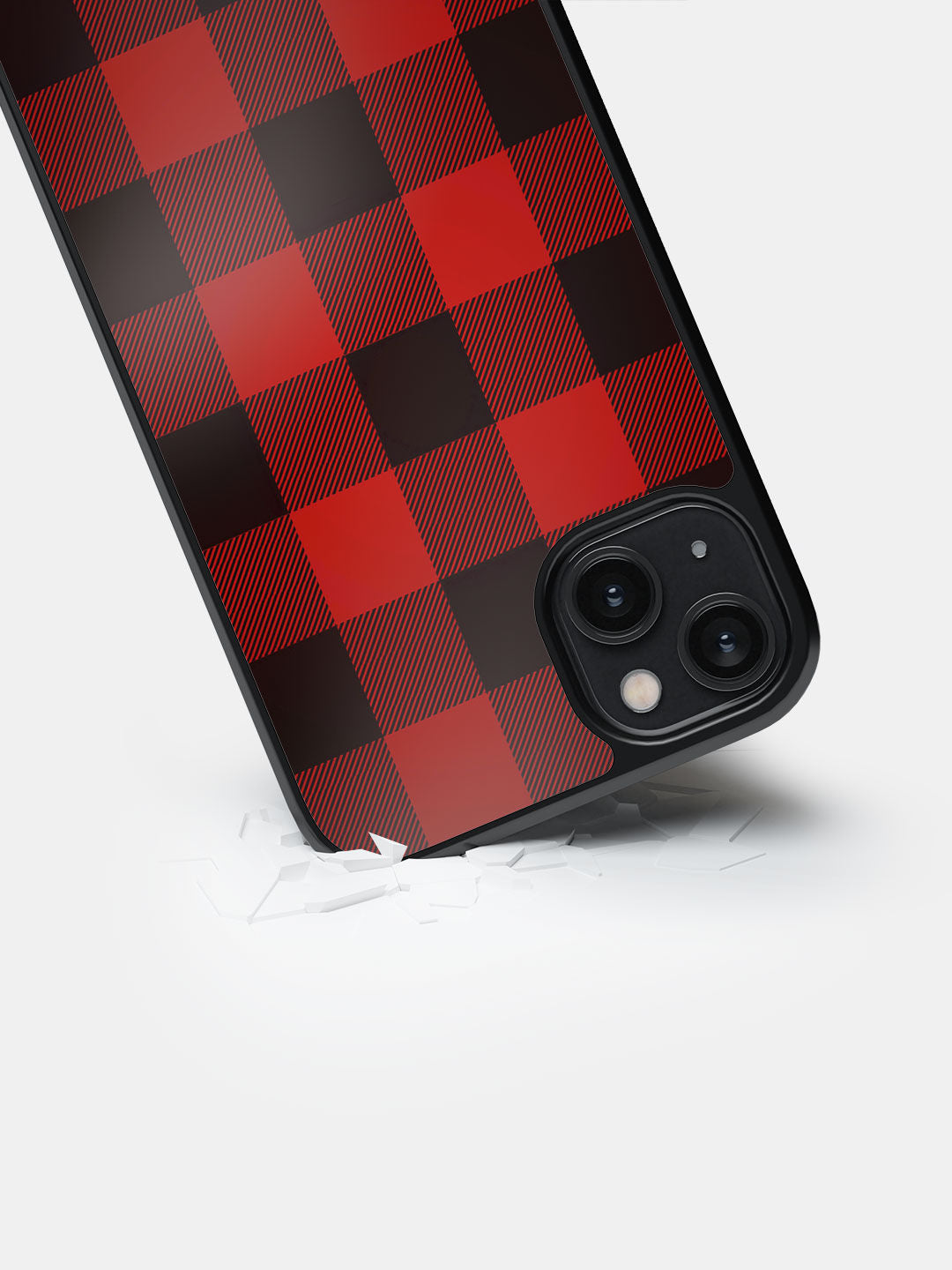 Checkmate Red - iPhone 14 Plus Bumper Cover