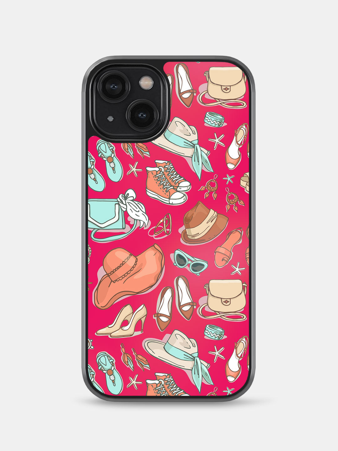 Pink Wanderlust - iPhone 14 Bumper Cover