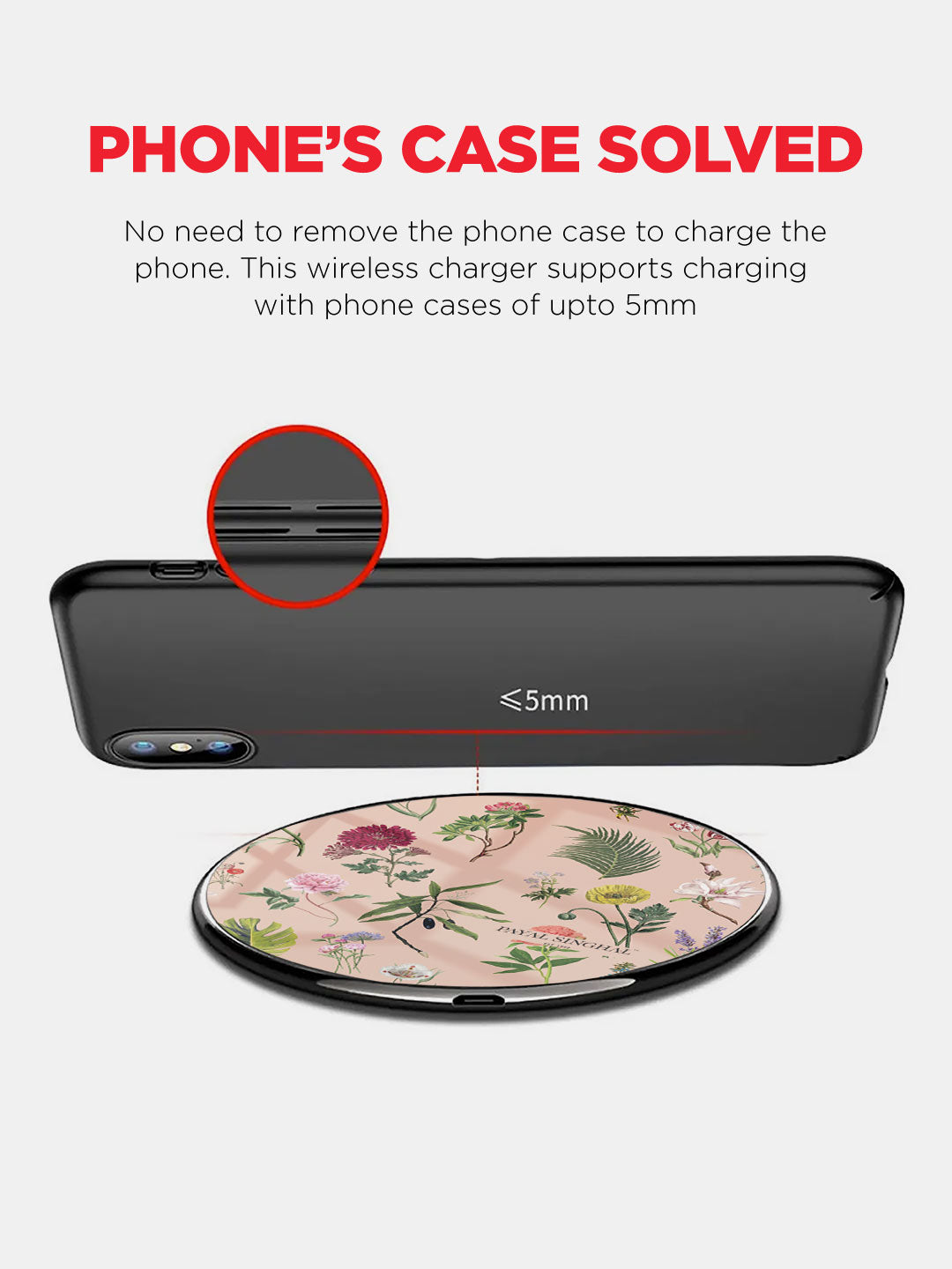 Payal Singhal Bageecha - Wireless Charger 15W Glass