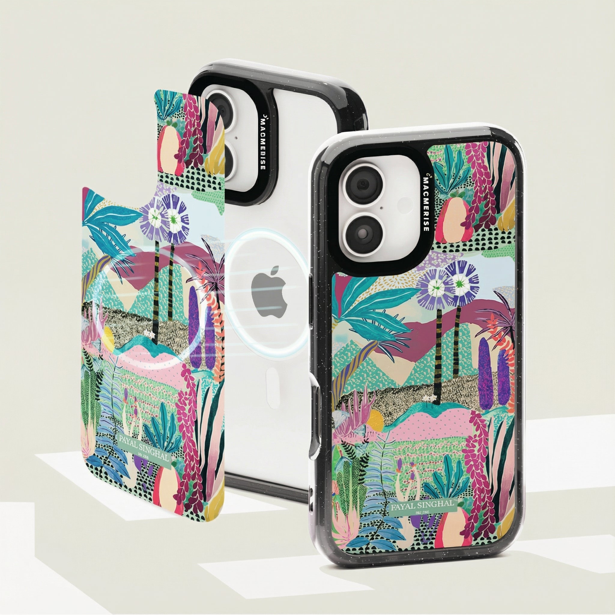 Payal Singhal Wanderlust aqua - iPhone 16 Cover - Situationship