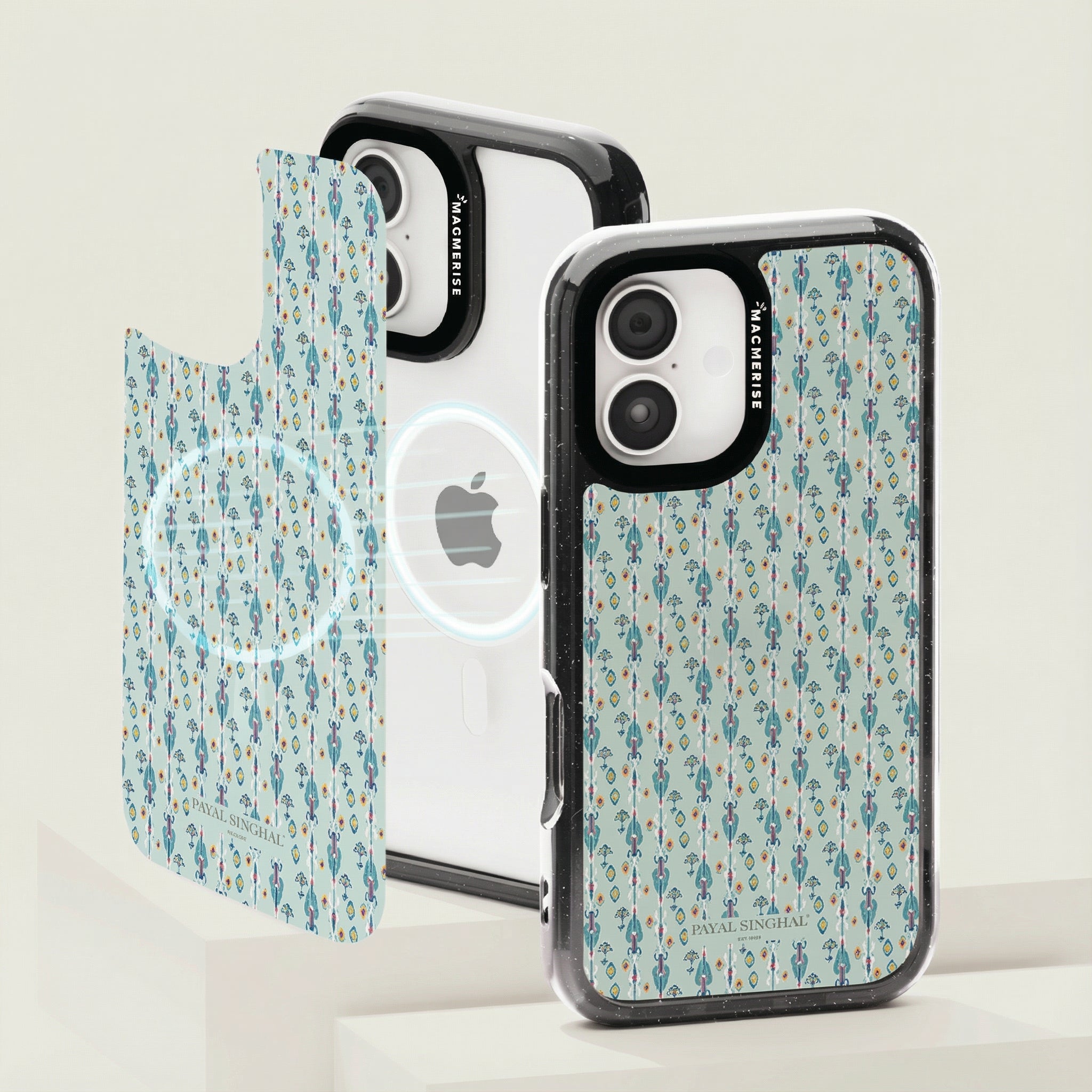 Payal Singhal Blue Ikat - iPhone 16 Cover - Situationship