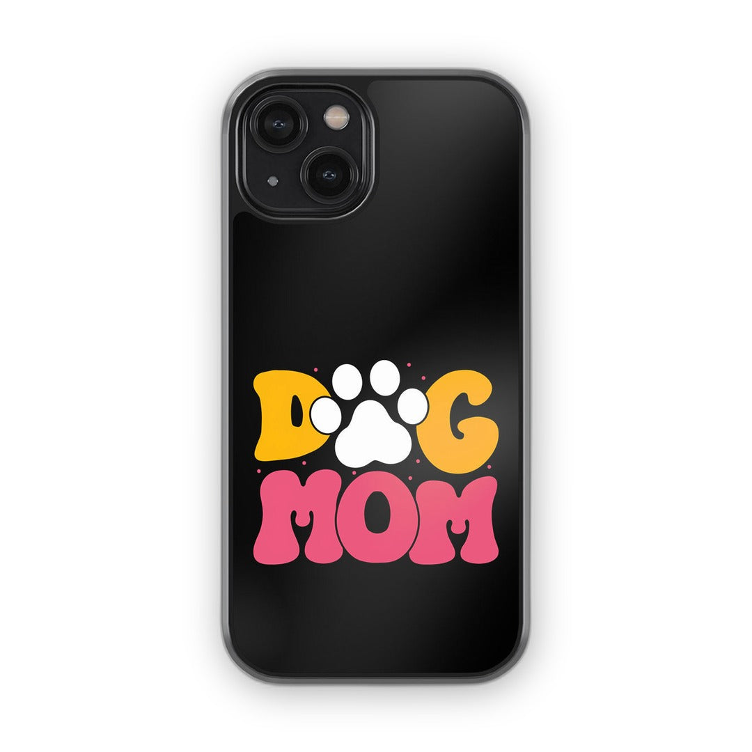 Dog Mom Glass iPhone Case for iPhone 14 | Macmerise