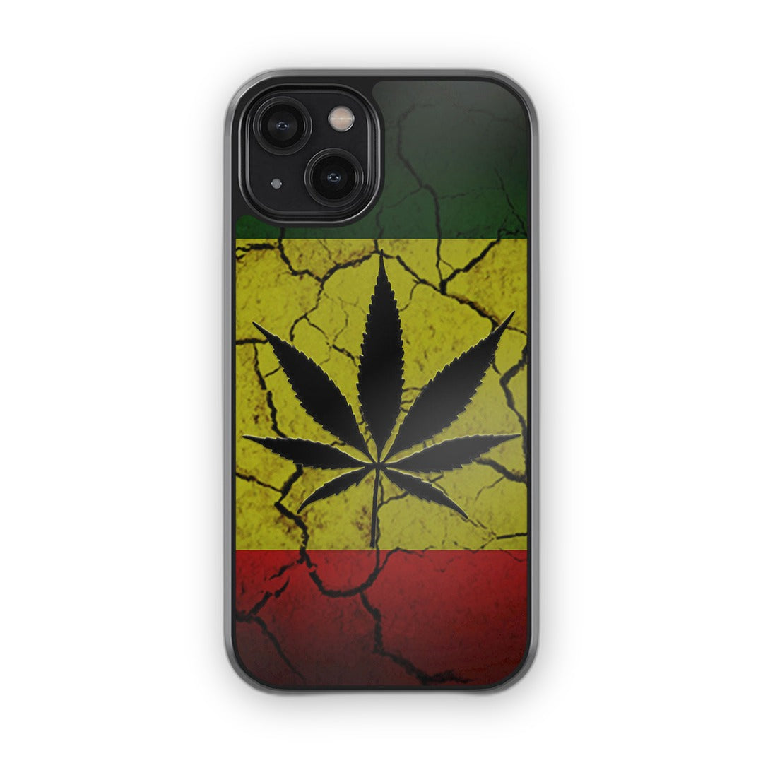 Rastafari Glass iPhone Case for iPhone 14 | Macmerise