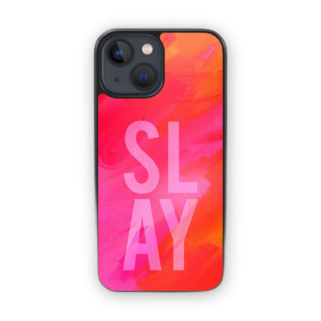 Slay Pink Glass iPhone Case for iPhone 13 Mini | Macmerise